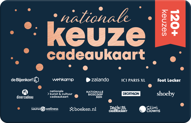 Cadeaukaart + envelop Keuzecadeau