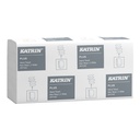 Essuie-mains Katrin 61563 Plus pli-W Plus 3 épaisseurs 240x320mm blanc 25x 90 feuilles