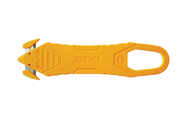 Cutter de sécurité jetable Olfa SK-15 sachet 10 pièces