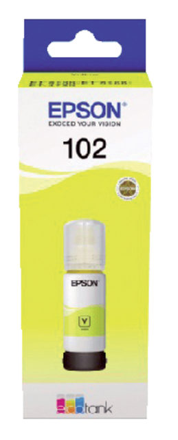 Flacon d'encre Epson 102 T03R4 jaune