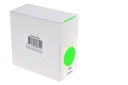 Etiket Rillprint 35mm op rol fluor groen 500 stuks