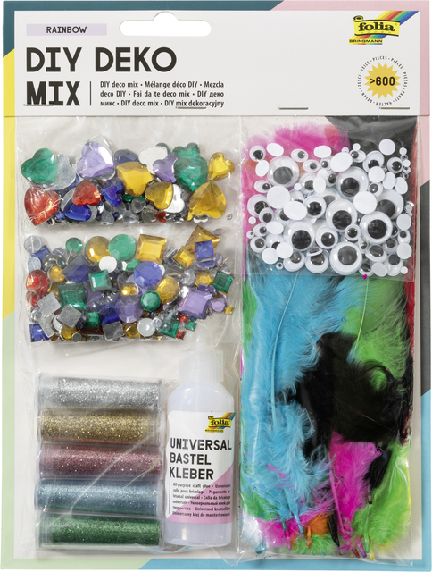 Decoratiemix Folia DIY 600-delig