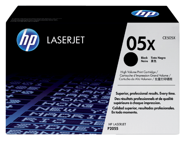 Cartouche toner HP CE505X 05X noir