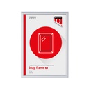 Cadre clipsable Quantore Premium A2 25mm argent