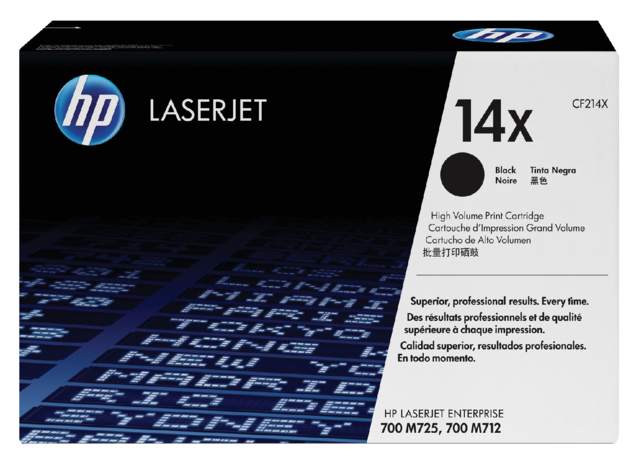 Cartouche toner HP CF214X 14X noir