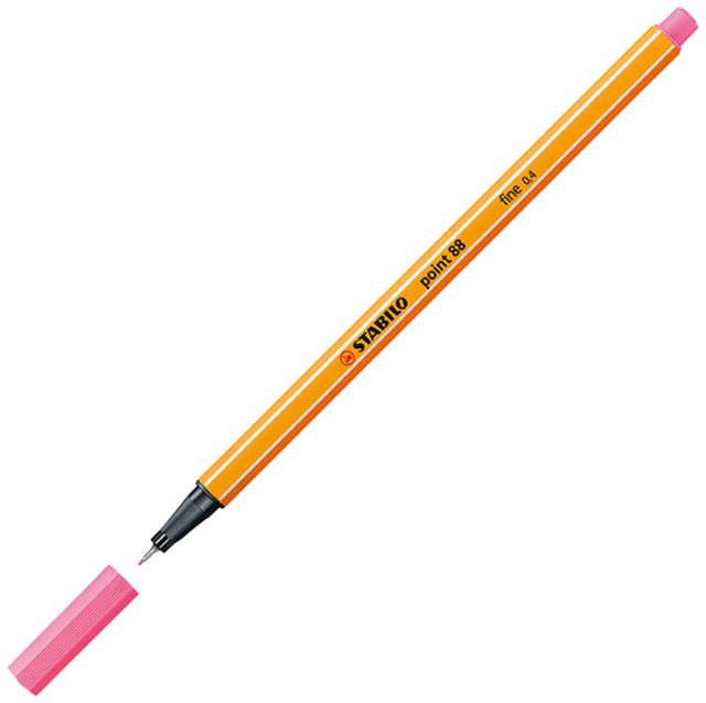 Fineliner STABILO point 88/29 fijn roze