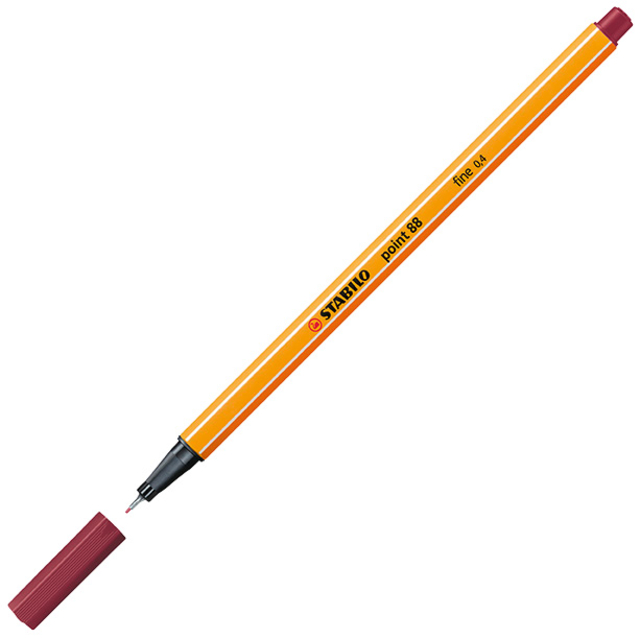 Fineliner STABILO point 88/19 Fin pourpre