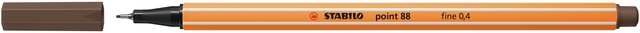 Fineliner STABILO point 88/65 Fin ambre