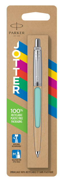 Stylo bille Parker Jotter Originals Pastel menthe CT Medium