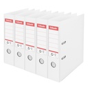 Ordner Esselte No.1 72mm PP 30% gerecycled folie Multipack wit 5 stuks