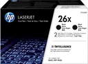 Cartouche toner HP CF226XD 26X noir 2x