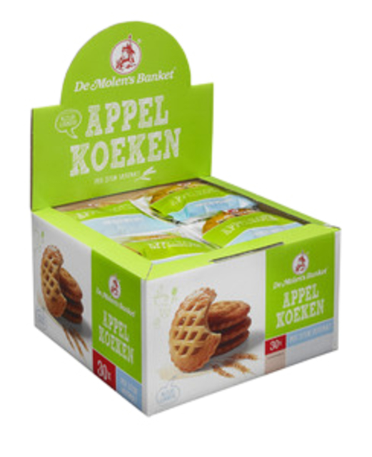 Koeken De Molen Appelkoek 30x50gr