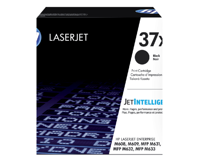 Cartouche toner HP CF237X 37X noir