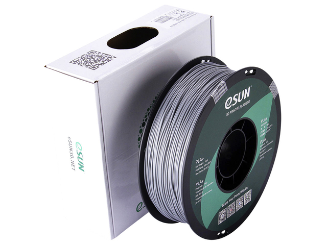 3D Filament Esun 1.75mm PLA 1kg zilver