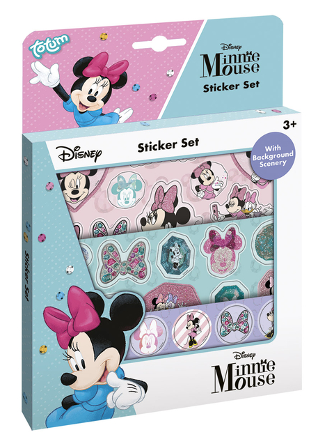 Set autocollants Totum Minnie Mouse