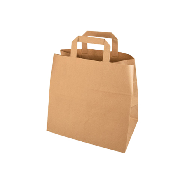 Sac IEZZY papier kraft 26x17x25cm brun 250 pièces