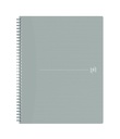 Spiraalblok Oxford Origin A4+ lijn 140 pagina's 80gr grijs