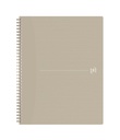 Cahier spirale Oxford Origin A4+ ligné 140 pages 80g sable