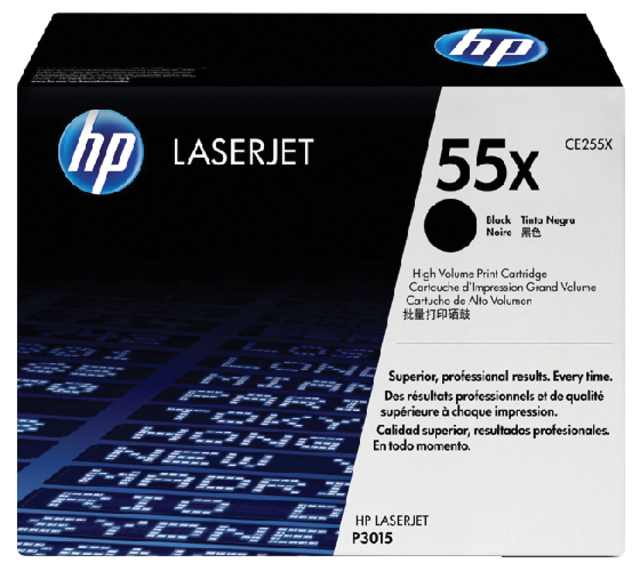 Cartouche toner HP CE255X 55X noir