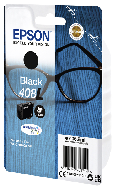 Inktcartridge Epson T09K140 408L zwart