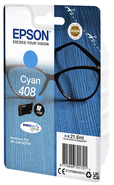 Cartouche d''encre Epson T09K240 408L bleu