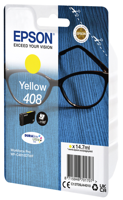 Cartouche d'encre Epson T09J440 408 jaune