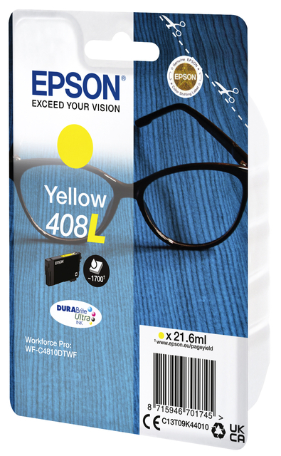 Cartouche d''encre Epson T09K440 408L jaune