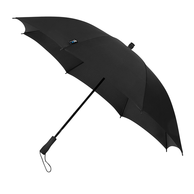 Parapluie TravelLight léger ouverture manuelle Windproof 100cm noir