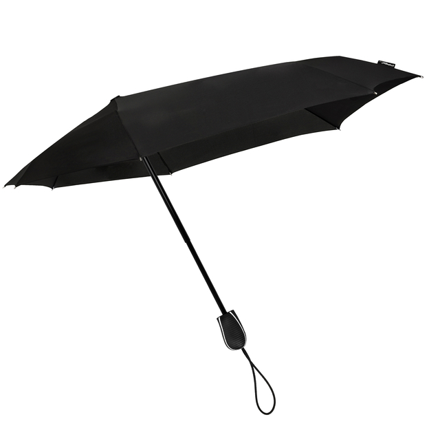 Paraplu STORMaxi®  opvouwbaar  Ø 90cm handmatige sluiting windproof zwart