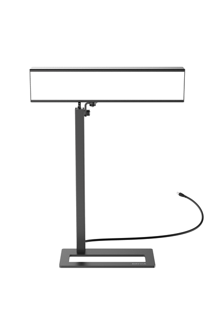 Lampe Dayvia Sundesk LED luminothérapie noir