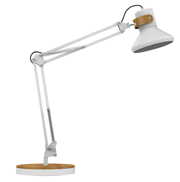 Lampe de bureau Unilux Baya LED bambou blanc