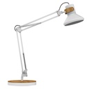Bureaulamp Unilux Baya led bamboe wit