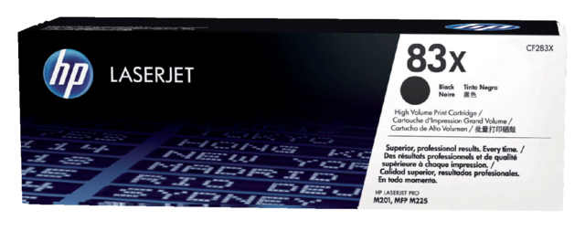 Cartouche toner HP CF283X 83X noir