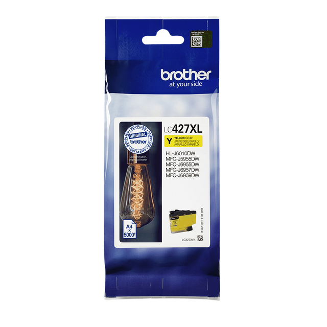 Cartouche d''encre Brother LC-427XLY jaune