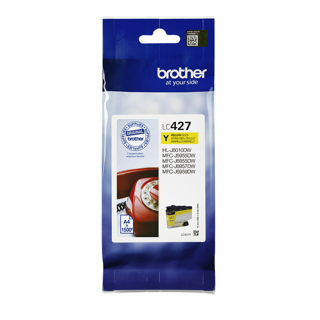 Cartouche d''encre Brother LC-427Y jaune