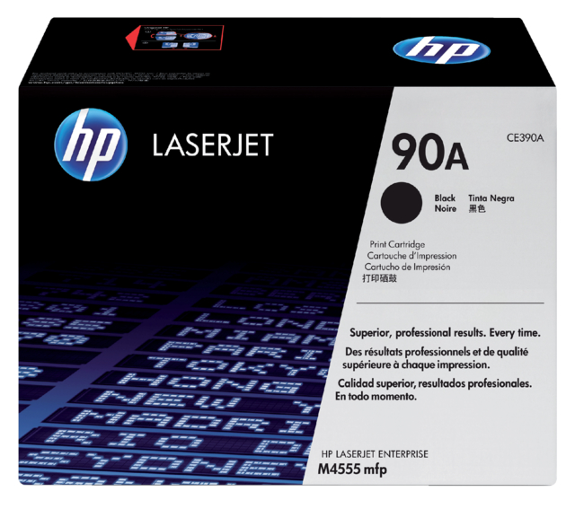 Cartouche toner HP CE390A 90A noir