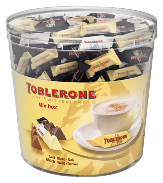 Chocolade Toblerone mini's mix