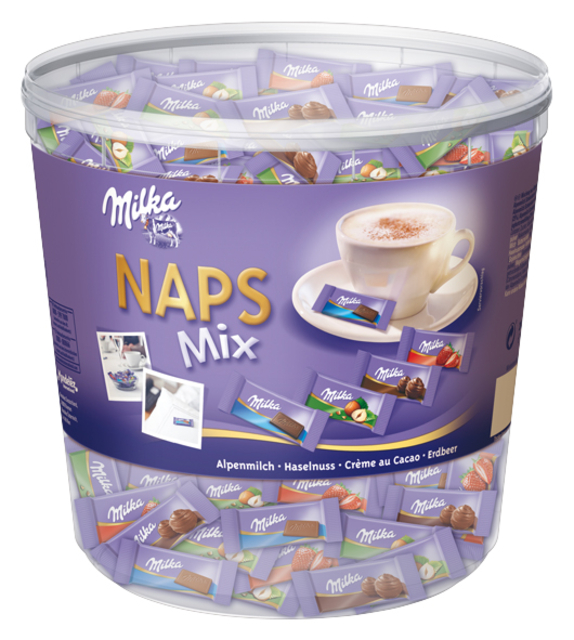 Chocolade Milka Naps mix