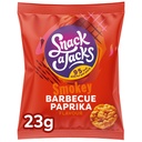 Mini rijstwafels Snack-a-Jacks barbeque paprika