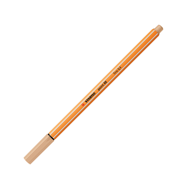 Fineliner STABILO point 88/86 Fin orange clair