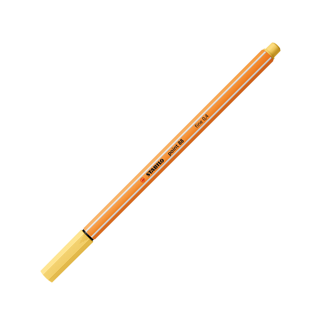 Fineliner STABILO point 88/23 Fin jaune clair