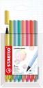 Viltstift STABILO pointMax 488/8 medium assorti pastel etui à 8 stuks