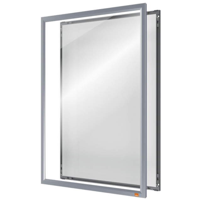 Porte-affiche clipsable Nobo Impression Pro A3 argent