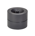 Papercliphouder MAULpro magnetisch recycled Ø73x60mm zwart