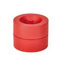 Papercliphouder MAULpro magnetisch recycled Ø73x60mm rood