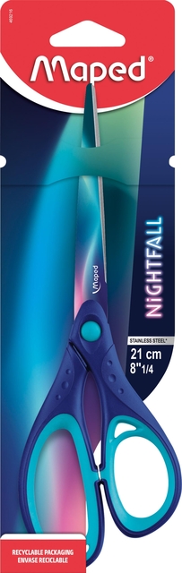 Ciseaux Maped Nightfall 21cm