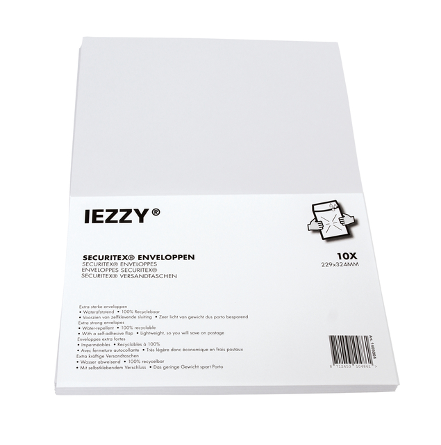 Enveloppe Securitex IEZZY C4 229x324mm 10 pièces