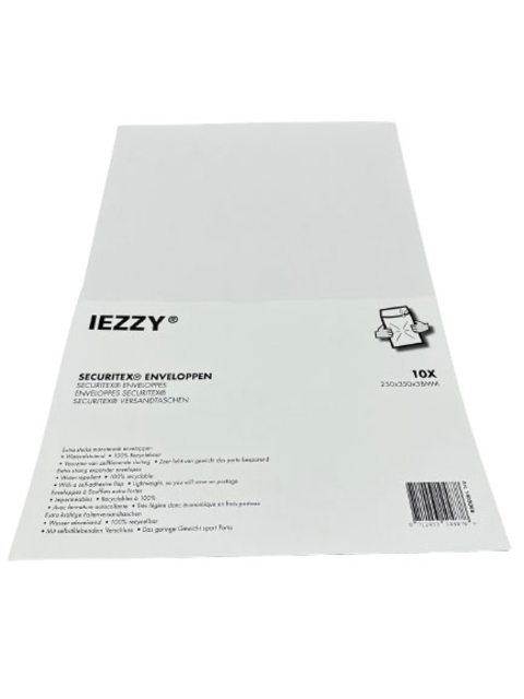 Enveloppe Securitex IEZZY 250x350x38mm 10 pièces