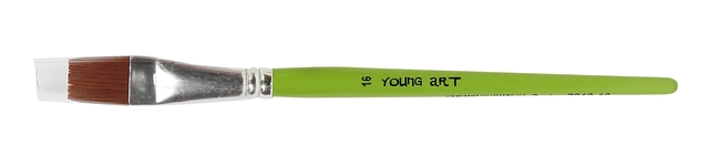 Pinceau plat Zahn Young Art 7210 nr 16