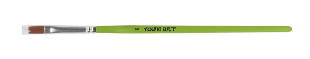 Pinceau plat Zahn Young Art 7210 nr 6